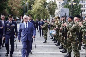 Κωνσταντίνος Τασούλας από Τρίπολη: «Υπερασπιζόμαστε την ελευθερία και την κυριαρχία μας μπροστά απέναντι σε κάθε απειλή»